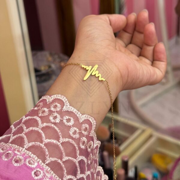 Heart Beat Chain Bracelet