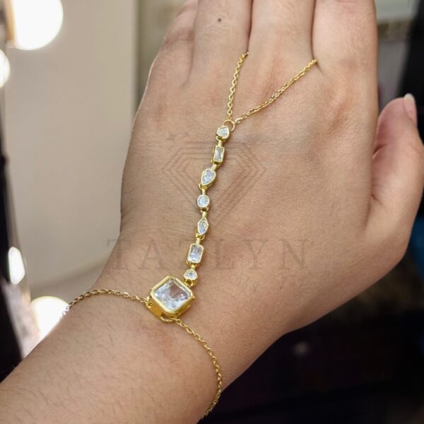 Kundan Stone Aliban (White Stone)