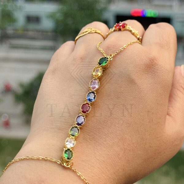 Multicolour Zirconia Stone Aliban (Oval Stone)
